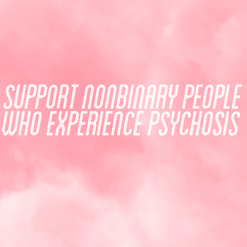 nonbinarypastels:[Image Description: A cloudy pink color block with white text that reads “sup