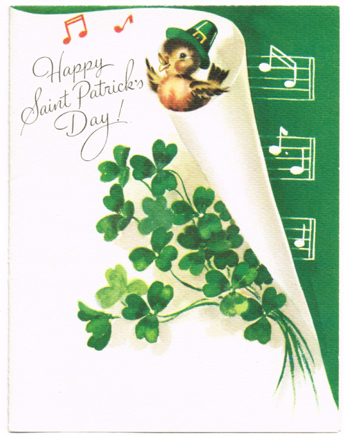 vintageholidays:Happy Saint Patrick’s Day!