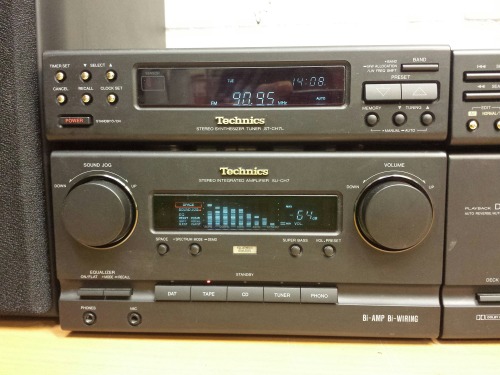 Technics CH-7 Micro Component Stereo System, 1992