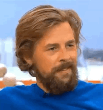 Klaas als "Löwe" beim FrĂŒhstĂŒcksfernsehen