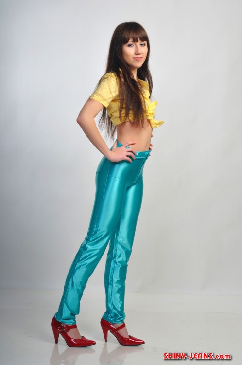 Spandex, Satin, and Boyfriend Shirts. adult photos