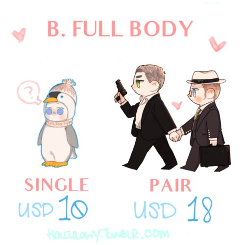 CHIBI COMMISSIONS ONLY!If you’re interested, please email hallulawww@gmail.com with your order