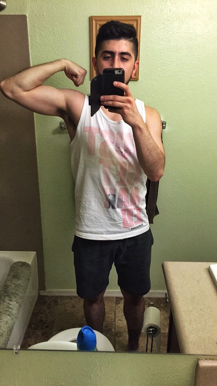 mxh93:  Post Gym, Still Horny, Still The Same Load. Haven’t jacked off in a couple