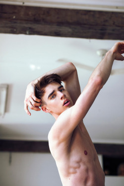 strangeforeignbeauty:  Joshua Cocks | Photographed by Mikey Whyte 