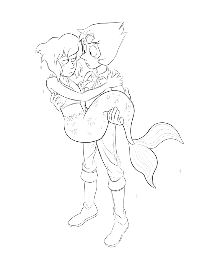 steamboat-itchy:  I know I’ve already drawn this AU but I love it so much. ;-;