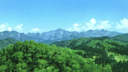 ghibli-collector:  The House that raised Wolf Children -“The following year, I left home to live in the Junior high school dormitory. My mother said the 12 years she spent raising us, felt like a moment as if it were a fairy tale. She said so happily