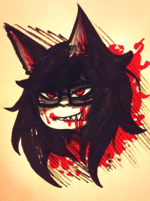 tetratheripper:  Traditional color works Tint and normal pen markers.  I love the style of this girl <3