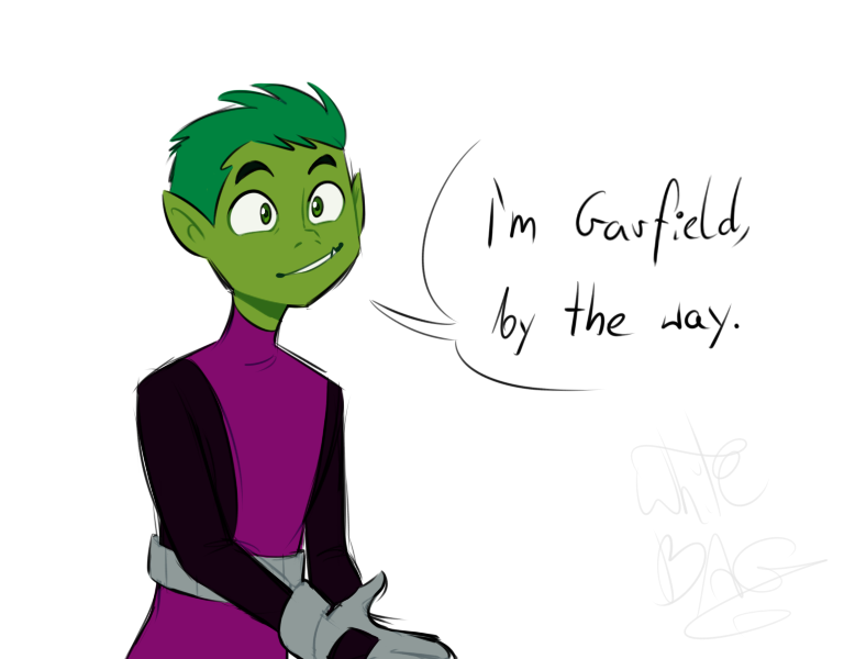 ask-whitebag: I was re-watching Teen Titans and I thought of this. I like thinking