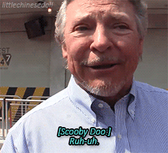 littlechinesedoll:  Frank Welker goes from Adorable Squeaky Grandpa to Megatron to Fred Jones to Scooby Doo in a few seconds. [ x ] 