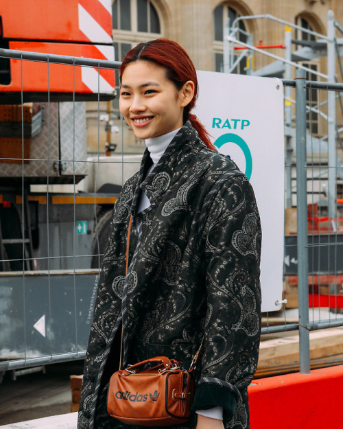 SNAPPED by benjaminkwan.com — Hoyeon Jung at Chanel FW 2018 Paris