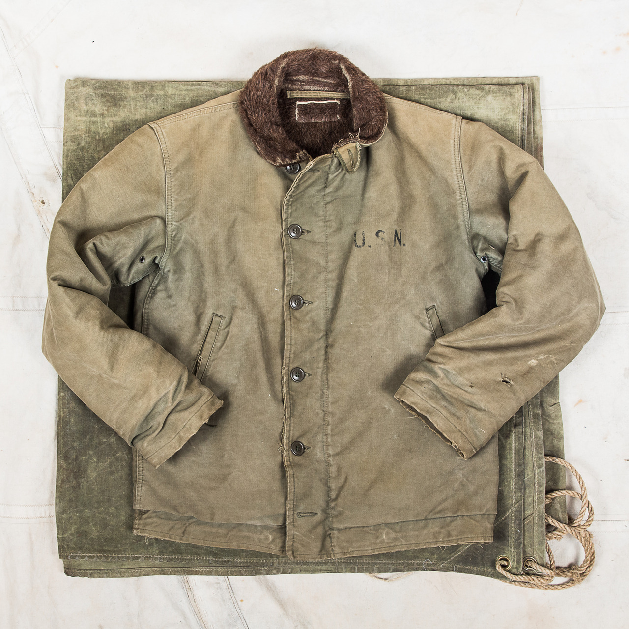 Vintage 1940s N1 Deck Jacket