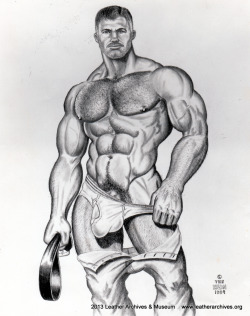 leatherarchives:  Art by the HUN 