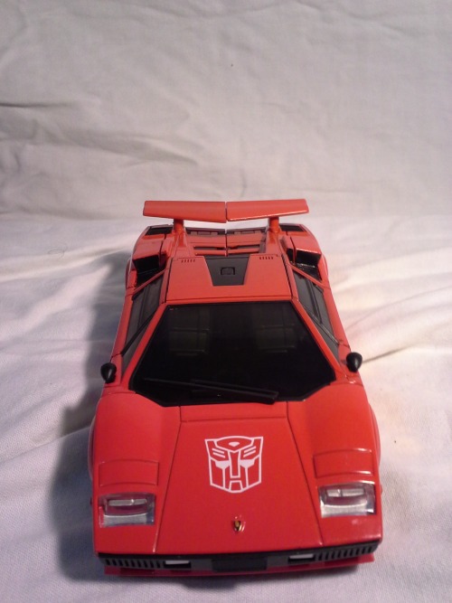 hobojoe007:  Transformers: Masterpiece Sideswipe I was never much interested in Masterpiece sideswipe after I learned that he was almost half the size of normal Masterpiece figures, for his size he is not worth the import price of ๠ and there were no