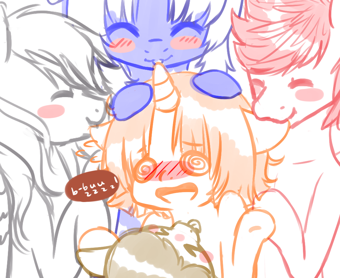 ask-bumble-buzz:  &ldquo;Nghhh Bzzzz bzzzzz!!!&quot;   X3 D'aww~!
