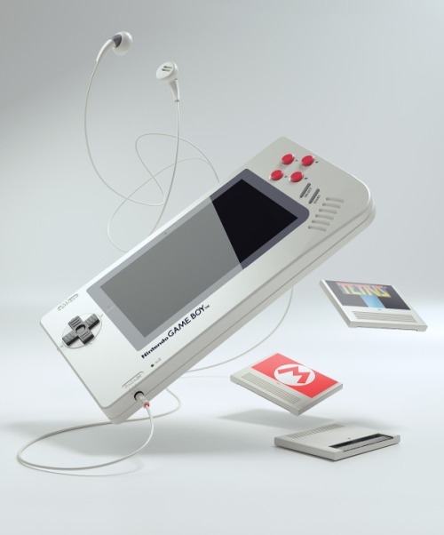 もしも、ゲームボーイがそのまま進化していたら…？ときめく携帯ゲーム機のコンセプト・デザイン | そうさめも
