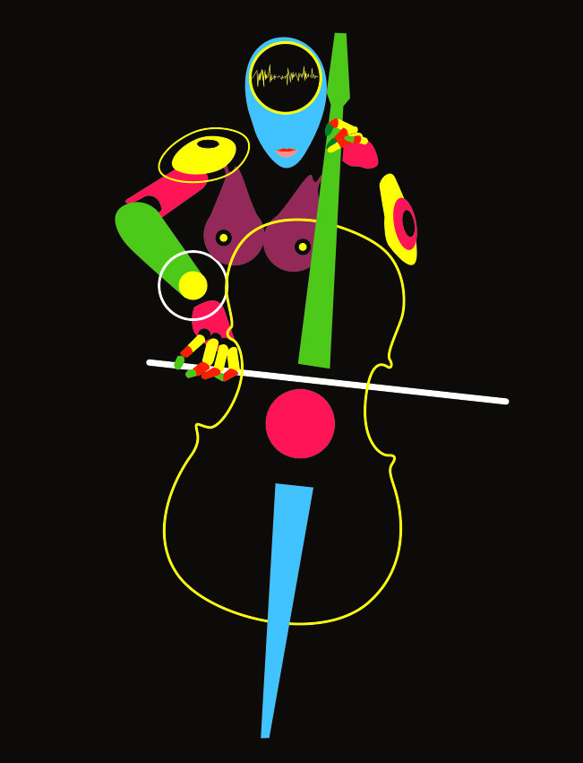 ianbrooks:  Shapes and Colors by José Pedersen  Artist: DeviantArt / Blogspot 