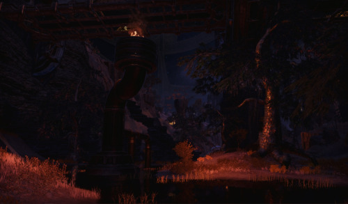 thebeautyoftamriel: Sotha Sil’s Clockwork City, at night.A place full of wonder, but also full