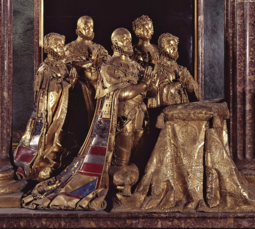 Cenotaph of Philip II, his three wives and Prince Charles by Leone Leoni and Pompeo Leoni, finished 