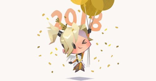 mmevicky: Happy New Year with Overwatch Heroes! Part IIOfficial tweet: twitter.com/Play