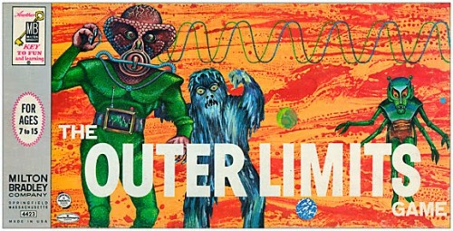 The Outer Limits     1964 board game from Milton Bradley 