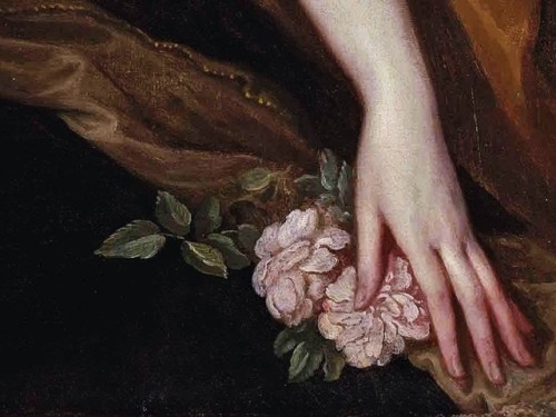 die-rosastrasse - ❀ Hands with flowers - Anthony van Dyck ❀