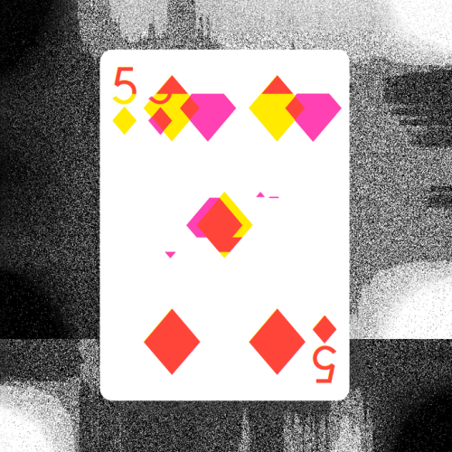 kickstarter:  Playing cards and glitch art, together at last. 