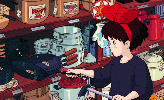 anisource:  KIKI’S DELIVERY SERVICE (1989)dir. Hayao Miyazaki  