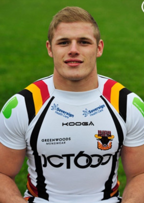 2sthboiz:  George Burgess, from the Sydney Rabbitohs rugby league club shows his