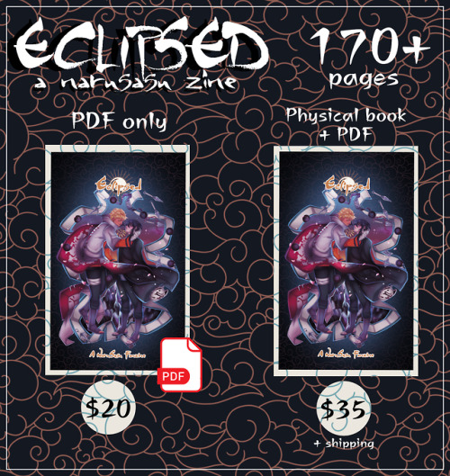 eclipsed-zine:eclipsed-zine:DUE TO MULTIPLE REQUESTS, WE WILL BE EXTENDING PRE-ORDERS OF ECLIPSED - 