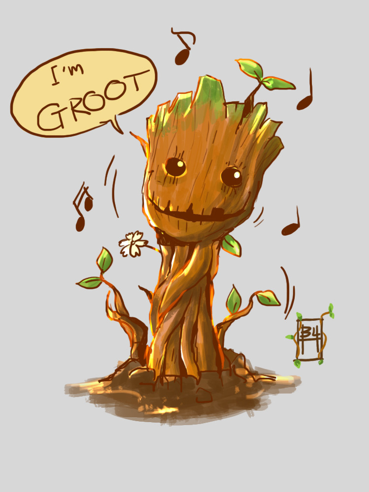b4tekt:  wanna plant him &lt;3 GROOT B4 