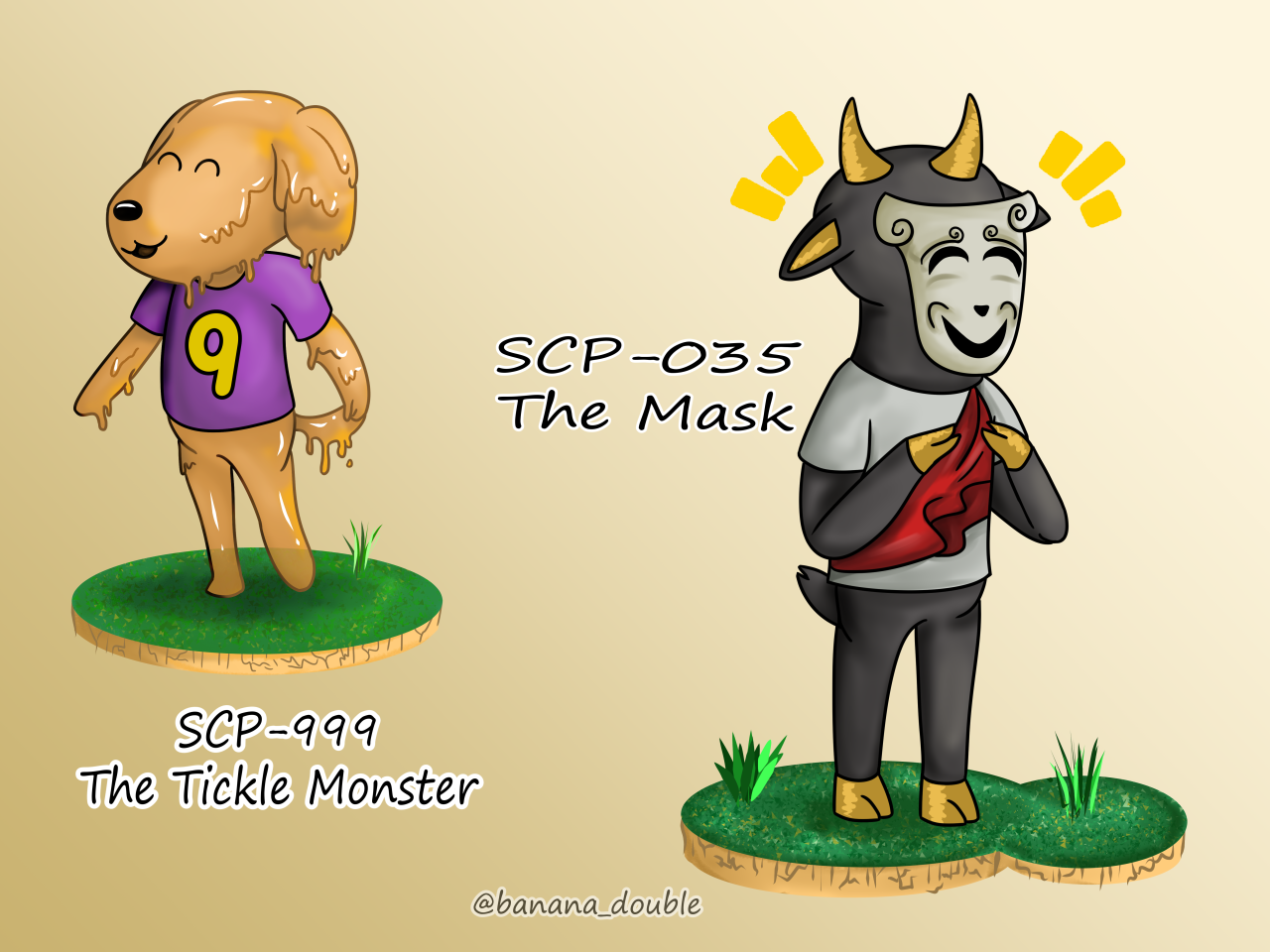 SCP-999 VS. SCP-035 by SCP Illustrated – The SCP Store