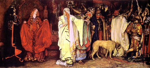 Cordelia’s Farewell by Edwin Austin Abbey