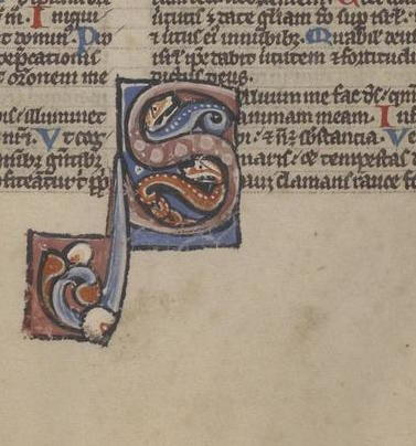 You may remember Ms. Codex 1065 from a previous post on its peeking faces and pointing manicules. To