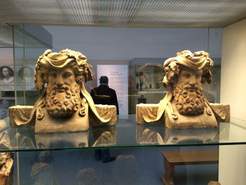 hismarmorealcalm: Busts of Bacchus the wine-god  Roman  AD 50 - 100  Terracotta 