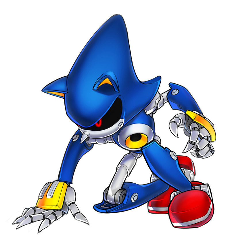 Fan Art - Metal Sonic — Weasyl