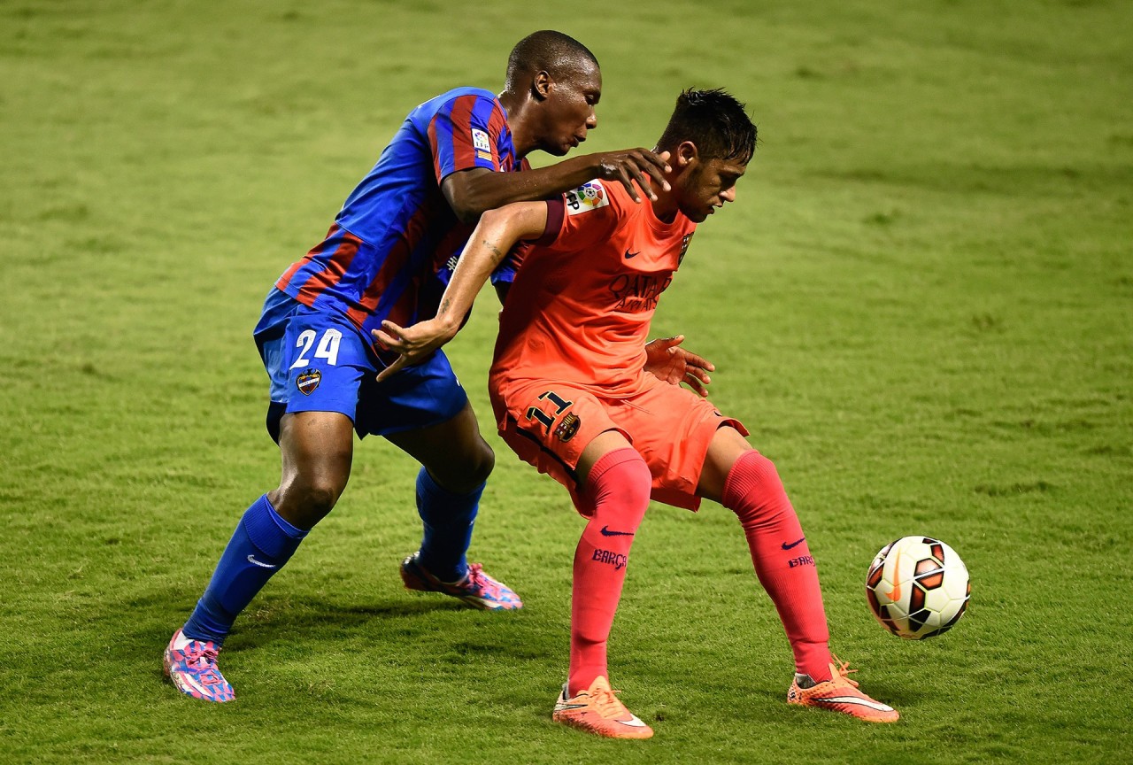 fzneymar:  Primera Division - UD Levante Valencia 0:5 Barcelona (21.09.2014)