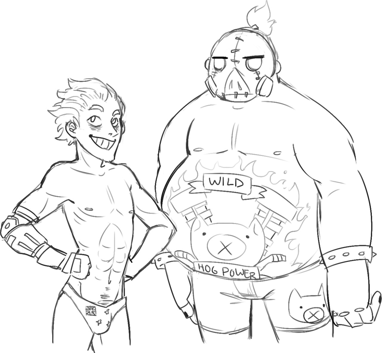 froggyflan:  Doodles from the stream wow 