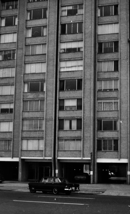 Apartment House, New Hampshire Avenue, NW, Washington, DC, 1973.Lived in the building for several ye