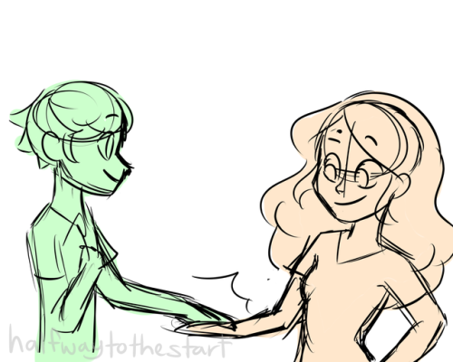 halfwaytothestart: Okay but their secret handshake was the cutest thing ever
