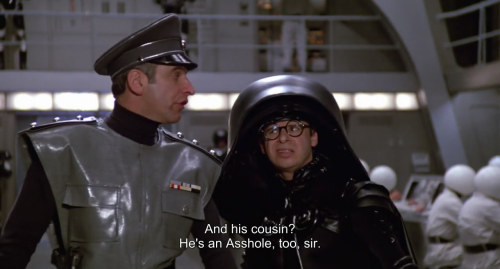 highenergyjewtrino:  fahad0029:   Spaceballs 1987     You’re welcome, friends.  I don’t think Space Balls the movie was great, but piece by piece it has some of the best comedic scenes in all of Mel Brook’s career.