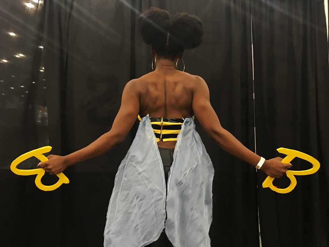 0ny:My Bumblebee cosplay for day one of Comicpalooza. I had such a good time!