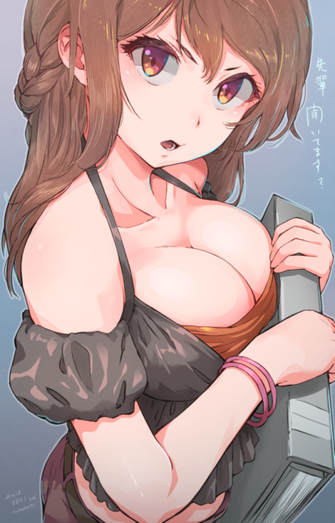 tomamatto:  おっぱいの日…だったそうで…rkg