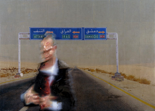 nearlya:  John Keane. Sign from God, 2009