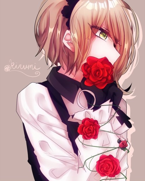 shinichameleon:Toujou Kirumi by Nekogami.※Permission to upload this was given by artist. Do not repr