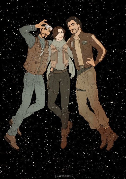 anafigreen:It’s always three of us lost among the starsMay the 4th be with you!