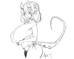 mylittledoxy:  demon mom  TwitterPatreon