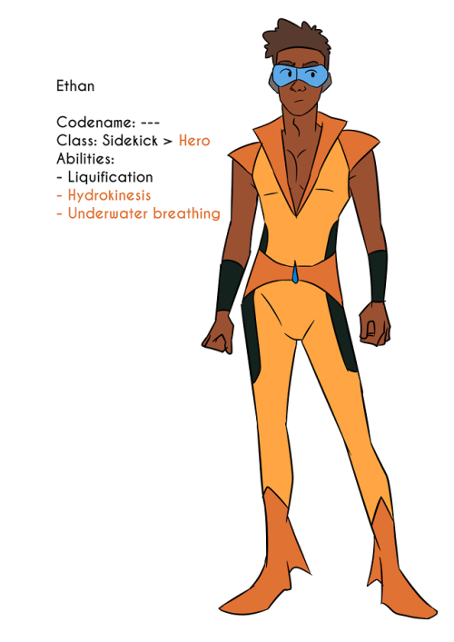 hero costume designs for my Sky High reboot/AU. in this version, its inspired a bit on My Hero Acade