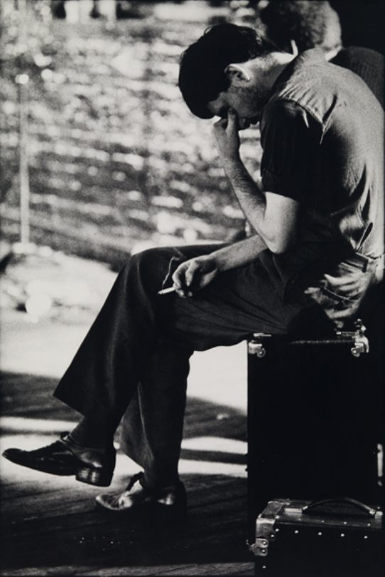 blackpicture :  Anton Corbijn Ian Curtis. Manchester (1980) 