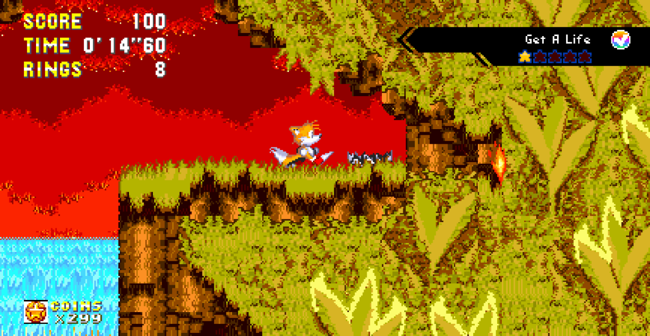 Darkspine Sonic in Sonic 3 A.I.R. [Sonic 3 A.I.R.] [Works In Progress]