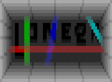 Source
“Lonezr” by goosedaemon (2001)
[LONEZR.ZZT] - “Title screen”
Play This World Online